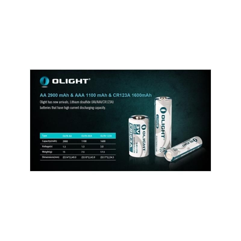 Baterie lithiová OLIGHT AA 2