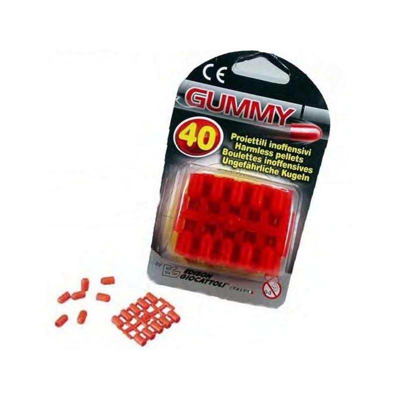 Gummy - gumové náboje  40ks